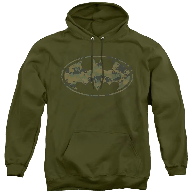 Dc Batman Marine Camo Shield - Pullover Hoodie