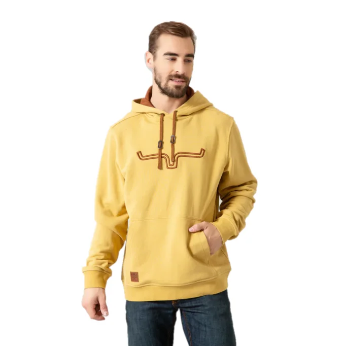 Kimes Ranch Men's Fast Talker Mustard Hoodie FT-MUST