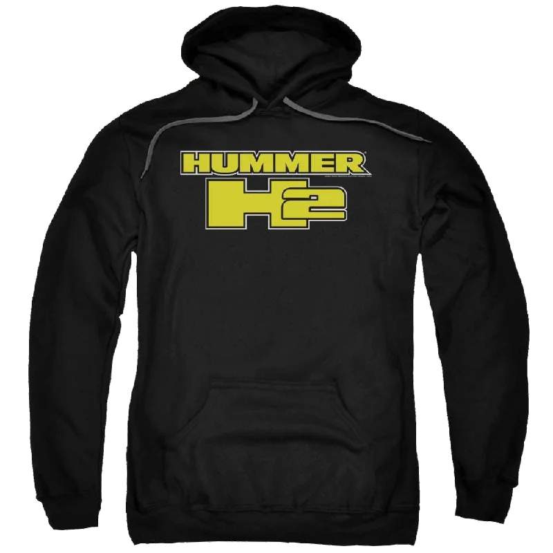 Hummer H2 Block Logo Pullover Hoodie