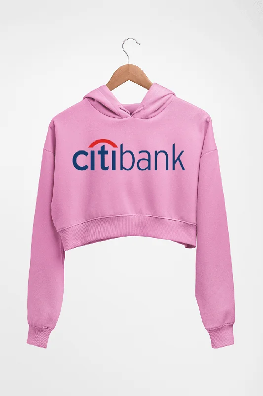 Citibank Crop HOODIE FOR WOMEN