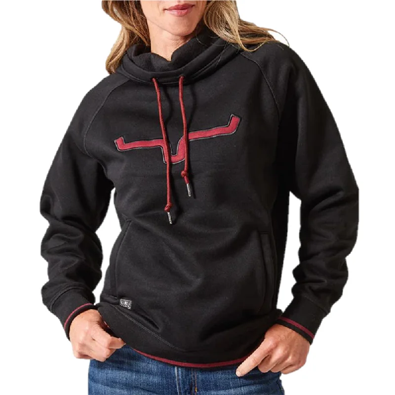 Kimes Ranch Ladies Two Scoops Black Hoodie 2SCOOPS-BLK