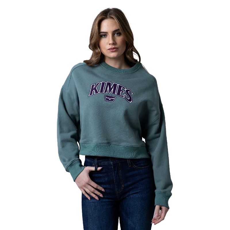 Kimes Ranch Ladies Colfax Pine Crew Pullover Sweatshirt WSW0000014-PINE