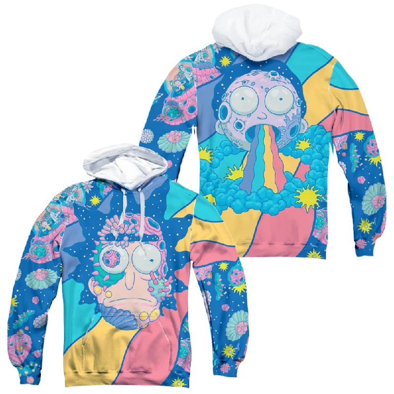 Rick and Morty Goodbye - All-Over Print Pullover Hoodie