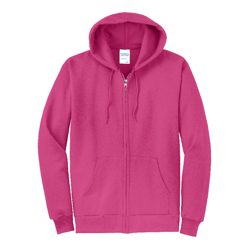 C2356 Core Fleece Full-Zip Hooded Sweatshirt