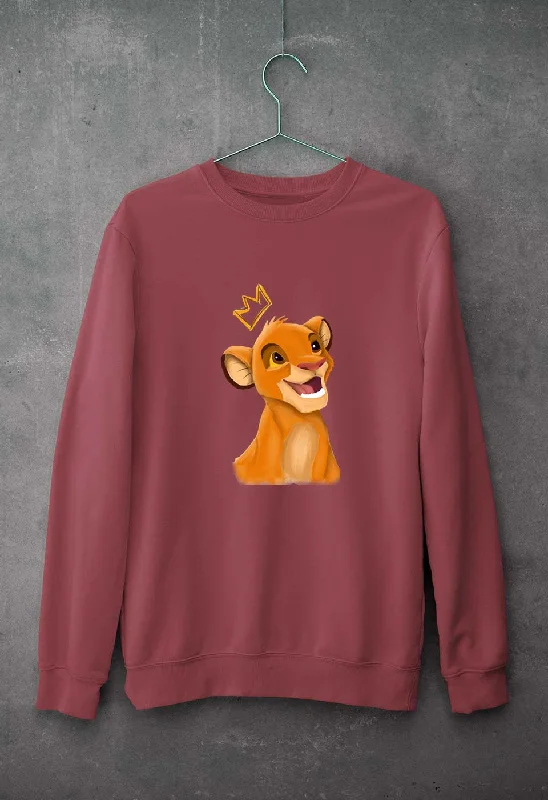 Lion King Simba Unisex Sweatshirt for Men/Women