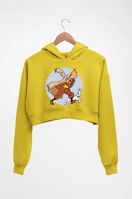 Tintin Crop HOODIE FOR WOMEN