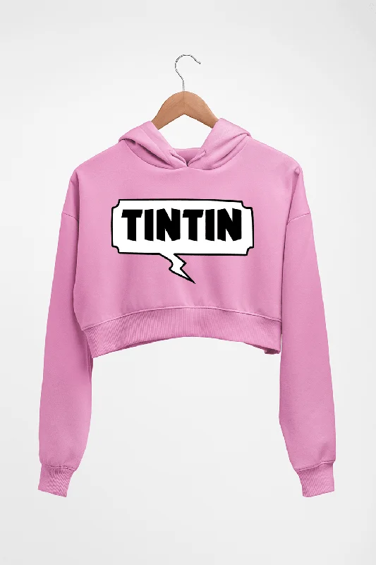 Tintin Crop HOODIE FOR WOMEN