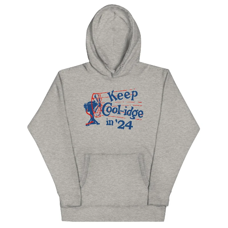 Keep Coolidge Vintage Calvin Coolidge Retro Unisex Hoodie