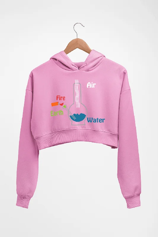 Element Bong Crop HOODIE FOR WOMEN