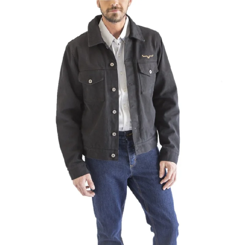 Kimes Ranch Men's Canvas Black Marshall Jacket Marsh-BLK