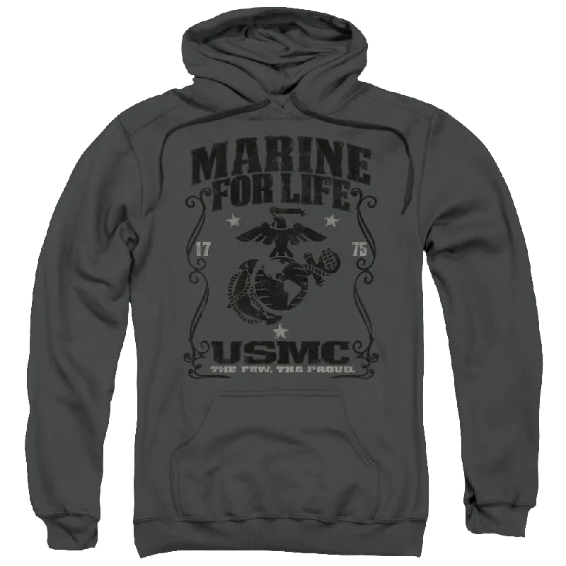 U.S. Marine Corps For Life Pullover Hoodie