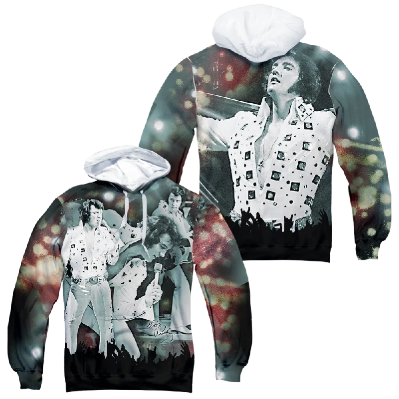 Elvis Presley Now Playing - All-Over Print Pullover Hoodie