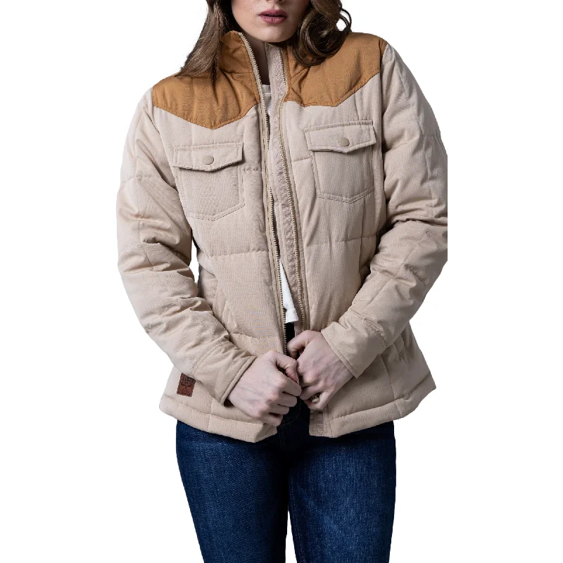 Kimes Ranch Ladies Wyldfire Tan Quilted Jacket WJA0000006-TAN