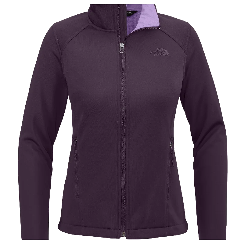 C2506W  Ladies Chest Logo Ridgewall Soft Shell Jacket