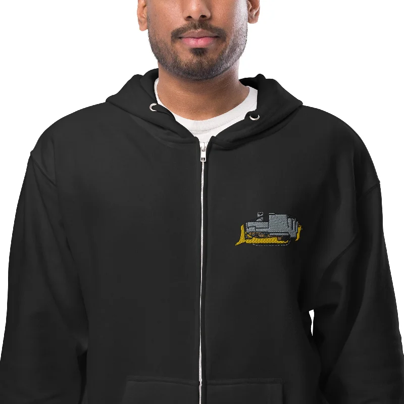 Killdozer Embroidered Fleece Zip hoodie