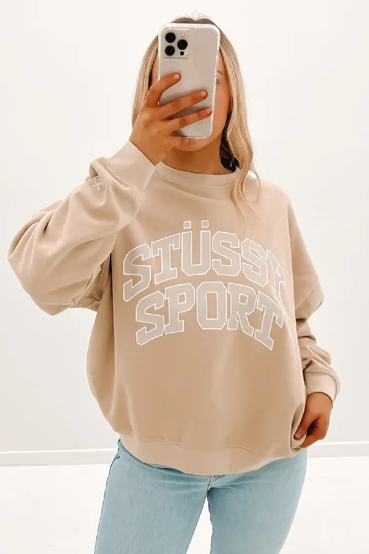 Sport Oversized Crew Smoke