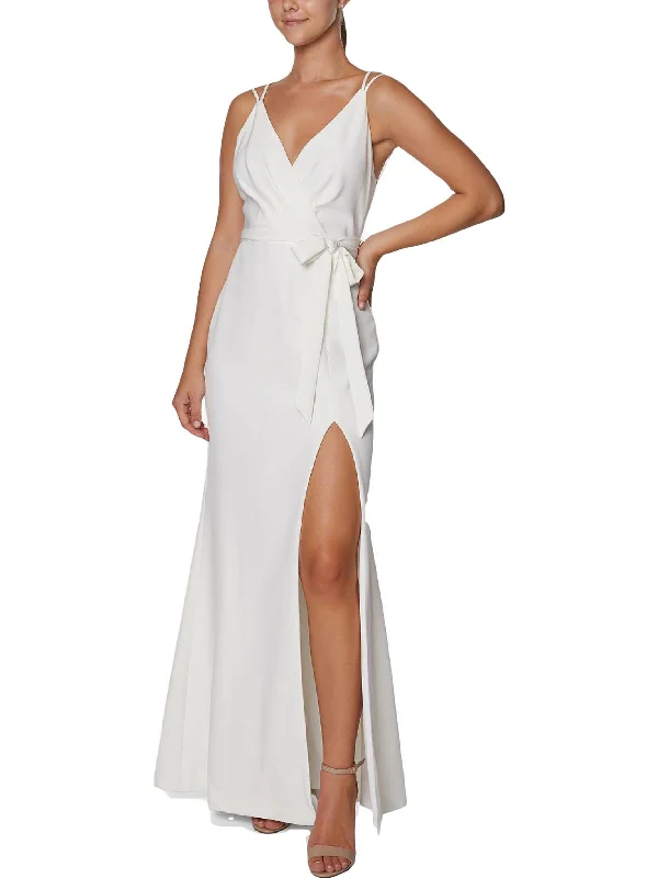 Womens Sleeveless Long Evening Dress