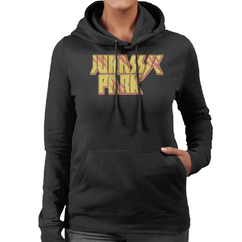 Jurassic Park Lightning Bolt Icon Women's Hooded Sweatshirt