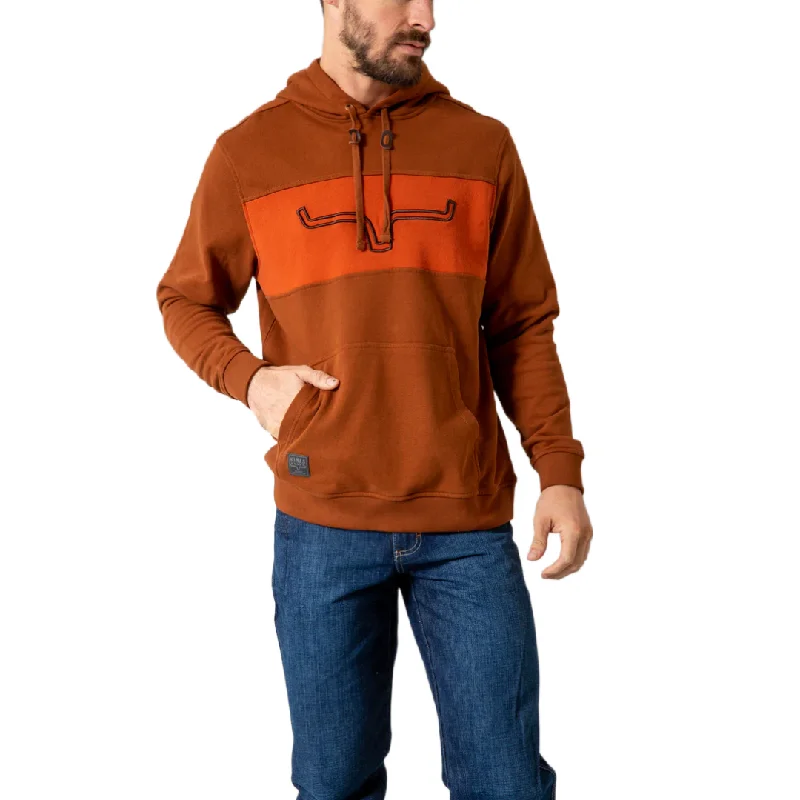 Kimes Ranch Men's Fast Talker Rust Brown Hoodie FST-BRN