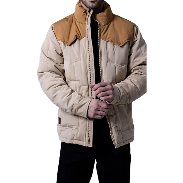 Kimes Ranch Men's Colt Tan Quilted Jacket MJA0000028-TAN