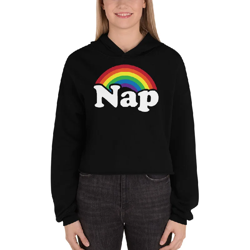 Nap Ladies Crop Hoodie