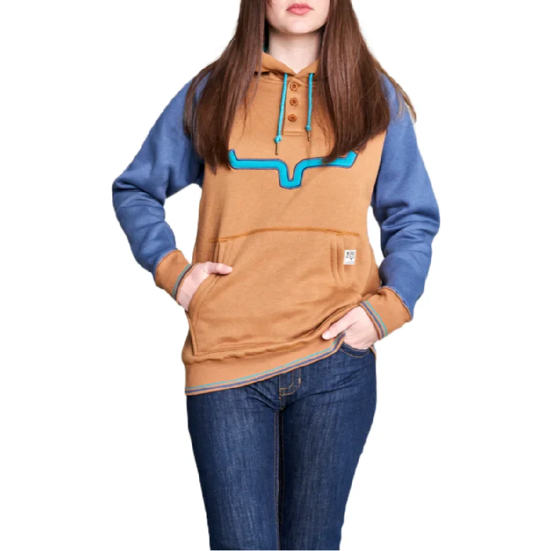 Kimes Ranch Ladies Amigo Fleece Brown Hoodie AMIGO-BR