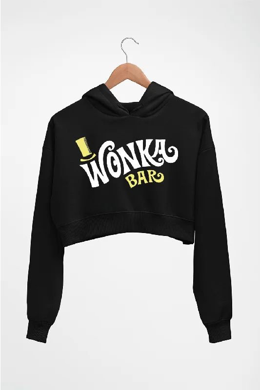 Wonka Bar Crop HOODIE FOR WOMEN